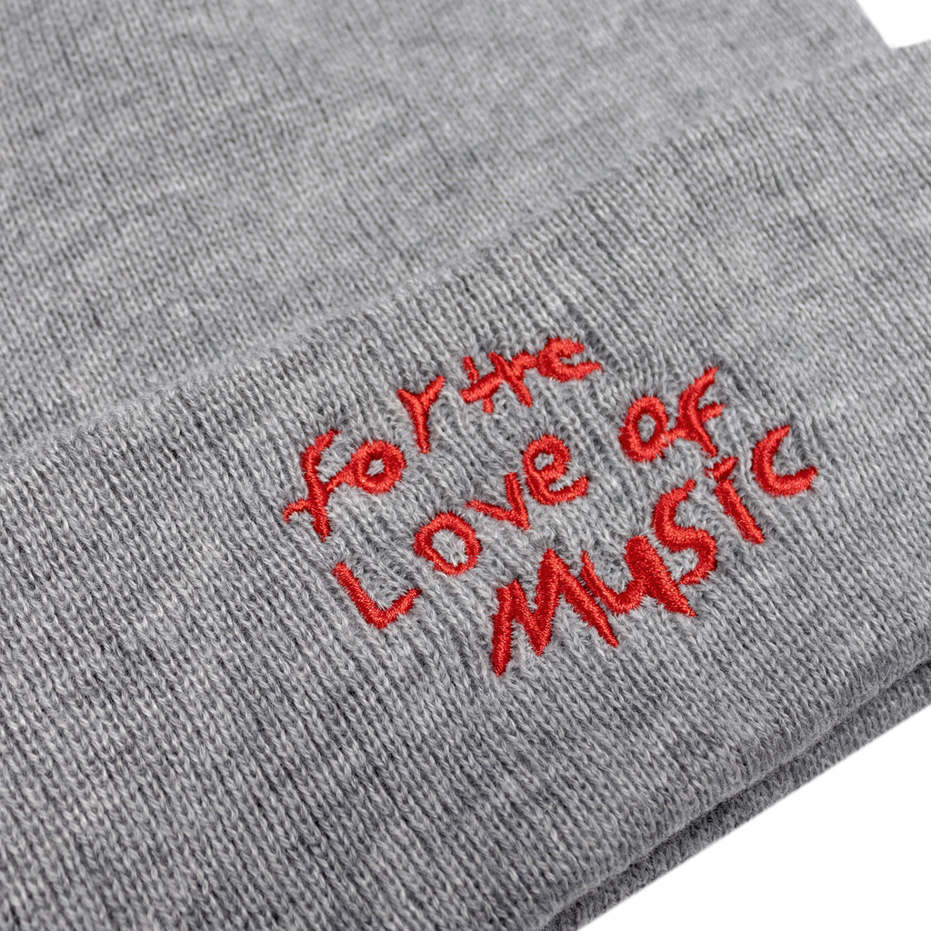 For The Love Of Music Beanie