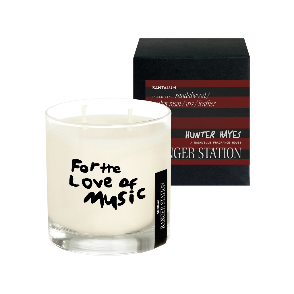 Ranger Station x For The Love of Music Candle