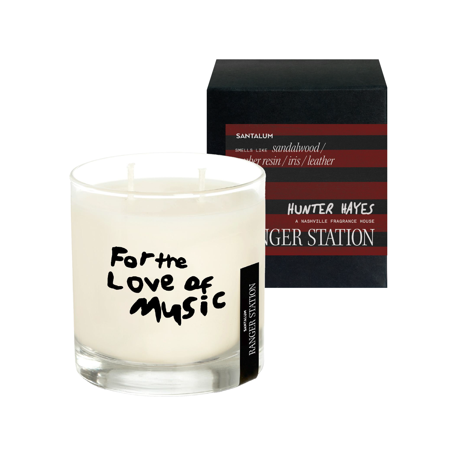 Ranger Station x For The Love of Music Candle