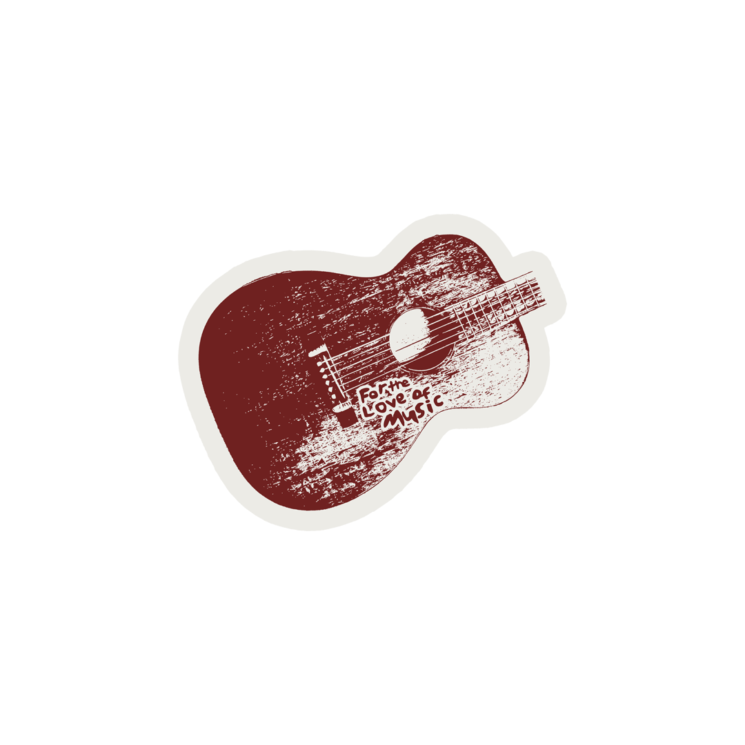 FTLOM Guitar Sticker