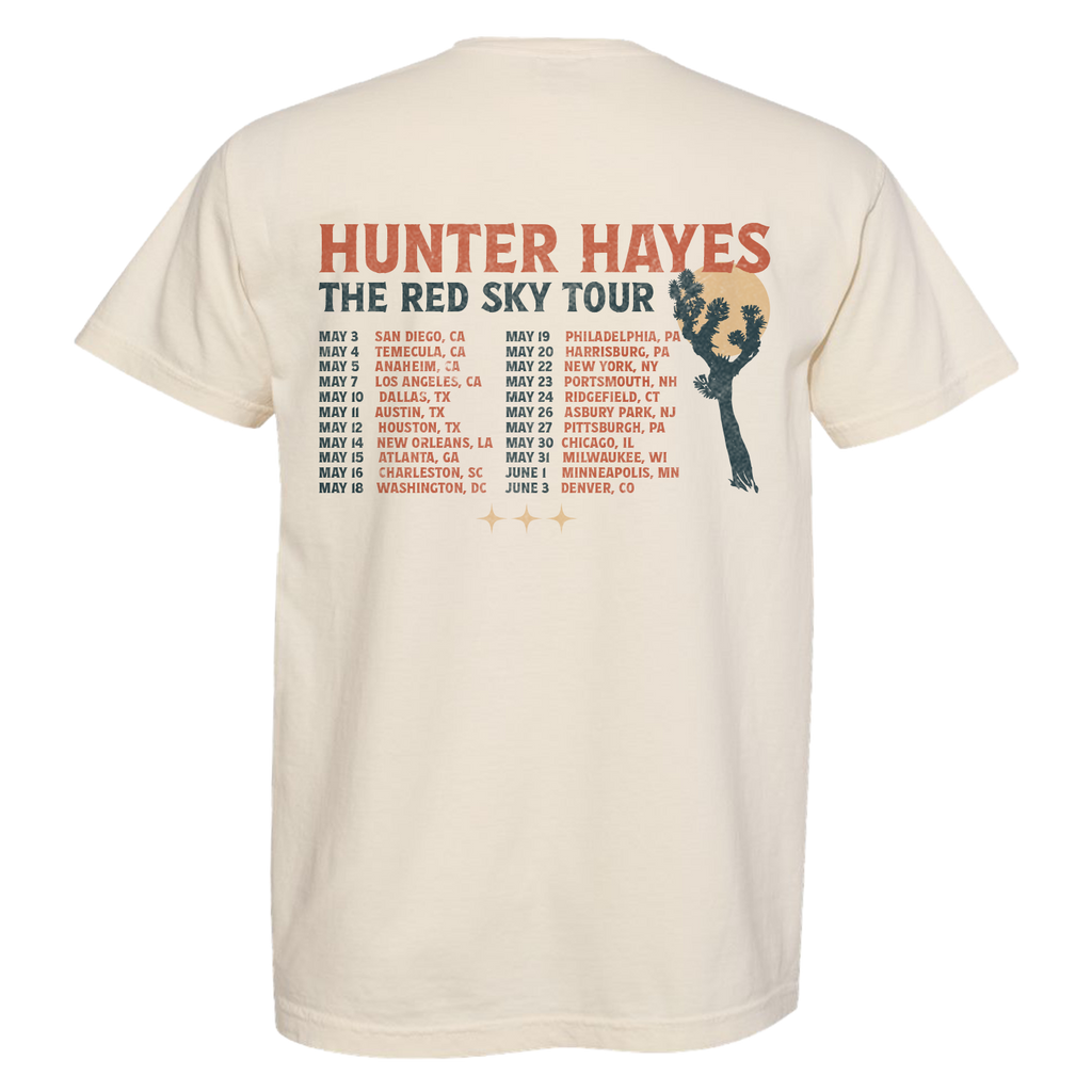 Red Sky Badge Tee