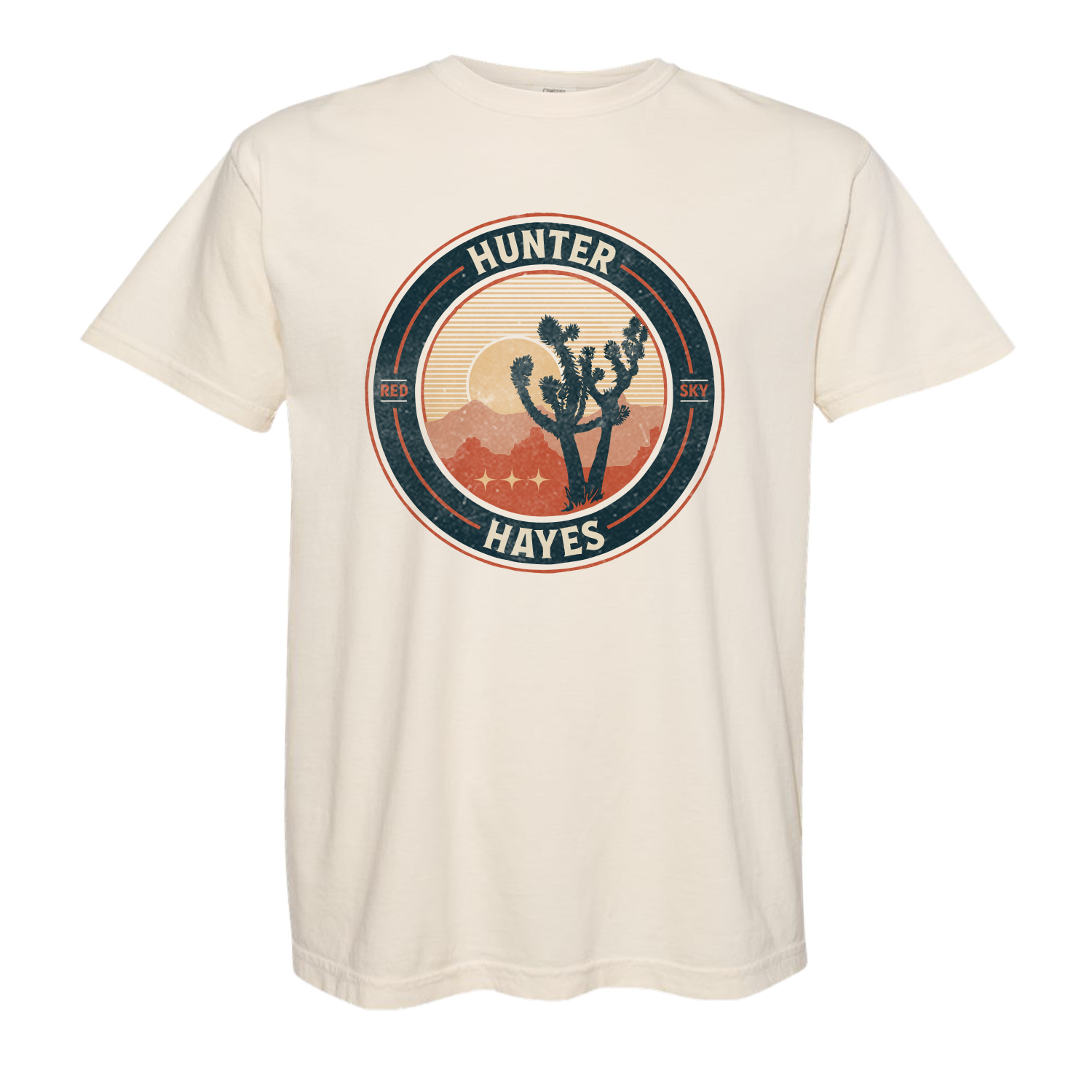 Red Sky Badge Tee