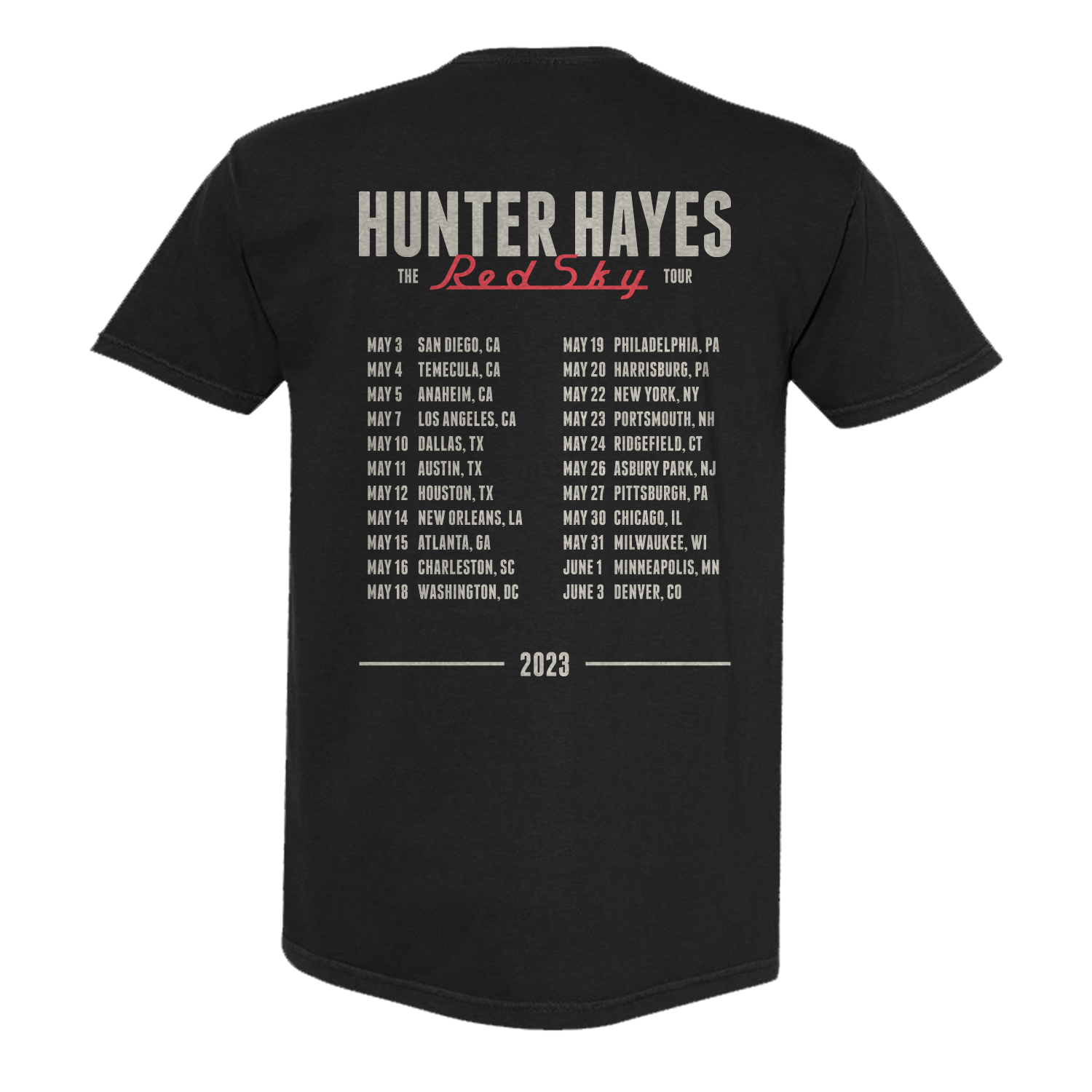 Red Sky Tour Tee