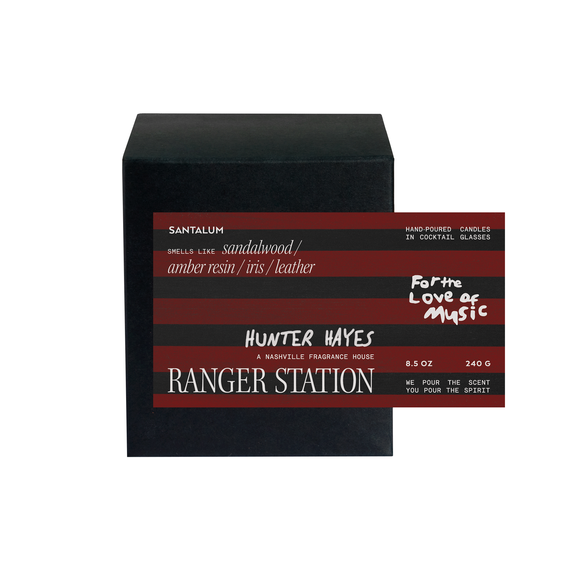 Ranger Station x For The Love of Music Candle